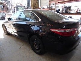 2016 Toyota Camry Le Black 2.5L AT #Z24723